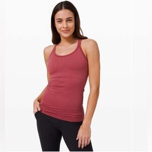Lululemon Ebb To Street Tank Chianti NWOT